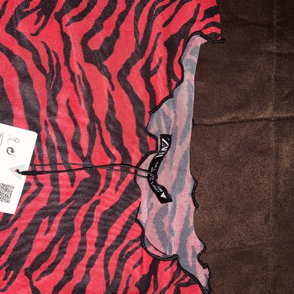 ZARA Mesh Top BRAND NEW - Picture 2 of 6